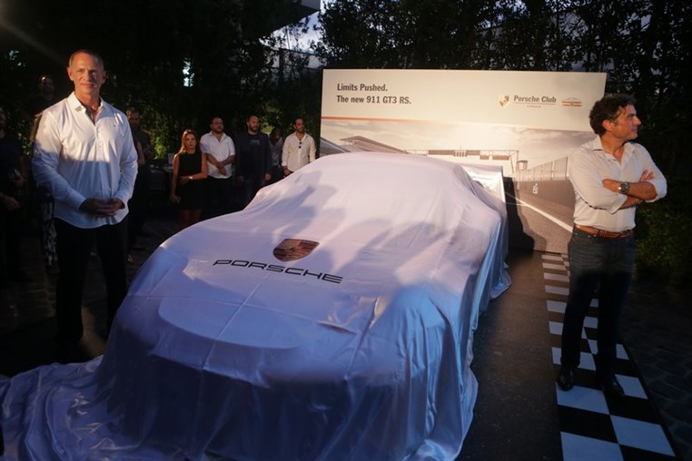 Launching of The New Porsche 911 GT3 RS